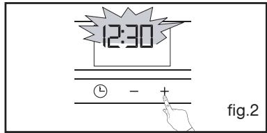 BRANDT BXP5560X - Comment régler l'heure - 2