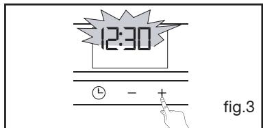 BRANDT BXP5560X - Comment régler l'heure - 5