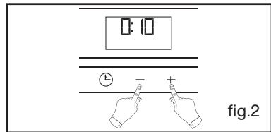 BRANDT BXP5560X - - Reglage de la luminosite de l'afficheur - 2