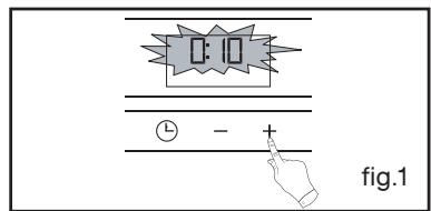 BRANDT BXP5560X - - Reglage de la luminosite de l'afficheur - 1