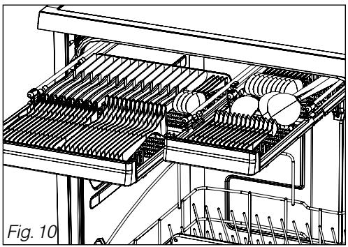 BRANDT VH1472J - Les tiroirs à couverts - 1