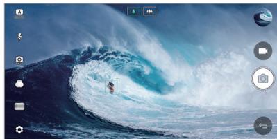 LG G6 - Tracking focus lors de l'utilisation de l'appareil photo - 1