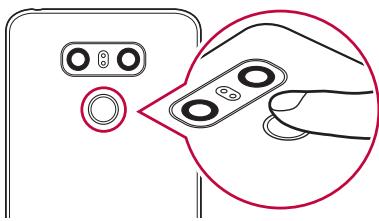LG G6 - Enregistrement des empreintes digitales - 3