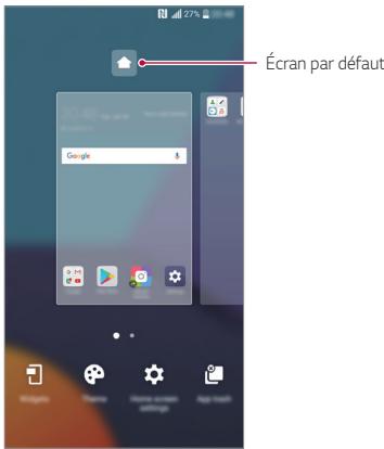 LG G6 - Modification de l'écran d'accueil - 1