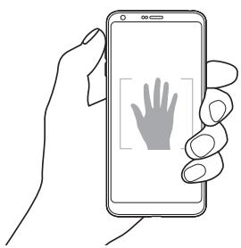 LG G6 - Cliché pris avec un geste de la main - 1