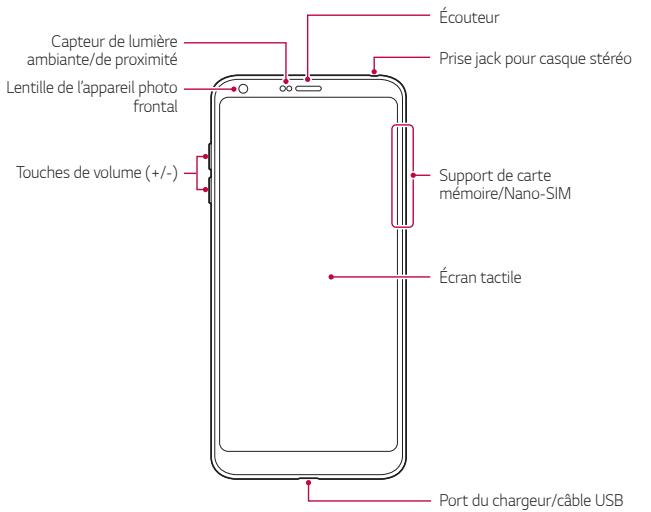 LG G6 - Présentation des pièces - 1