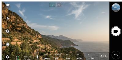 LG G6 - Mode vidéo MANUEL - 1