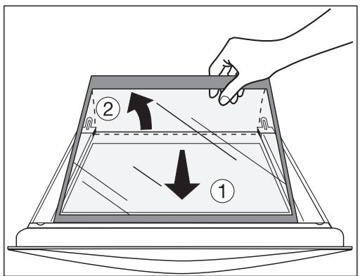 ARTHUR MARTIN FE6426W - Démonter les vitres intermédiaires de la porte - 2