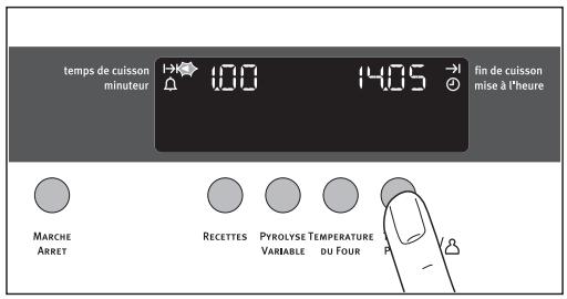 ARTHUR MARTIN FE 6426 - Utilisation conjointe des fonctions temps de cuisson et fin de cuisson (départ différé arrêt automatique) - 2