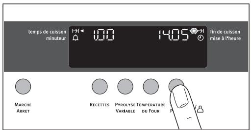ARTHUR MARTIN FE 6426 - Utilisation conjointe des fonctions temps de cuisson et fin de cuisson (départ différé arrêt automatique) - 3