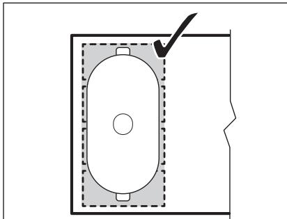 AEG-ELECTROLUX HKL65310FB - Bonne position du récipient : - 1