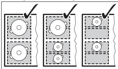 AEG-ELECTROLUX HKL65310FB - Mode standard flexibridge - 2