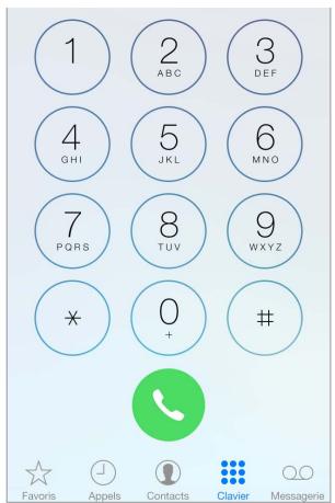 APPLE IPHONE 6 - Passer un appel - 1