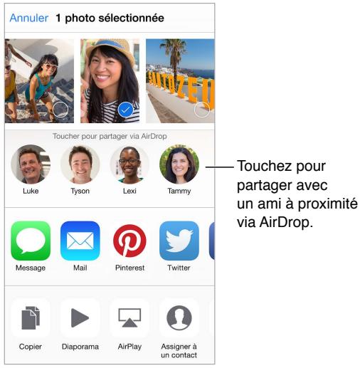 APPLE IPHONE 6 - Partage des photos icloud - 1
