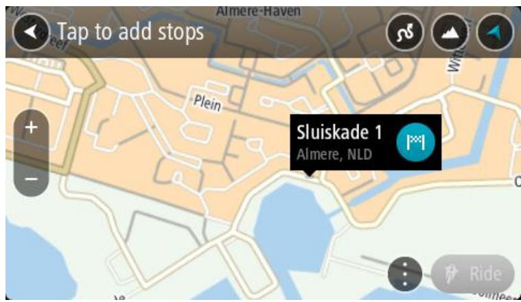 TOMTOM RIDER 400 - Planifier un parcours à sensations vers une destination - 3
