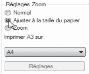SHARP 6020 - Ajuster à la taille du papier - 2