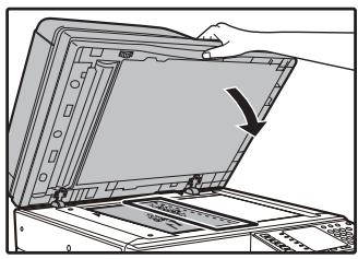 SHARP 6020 - Placez l'original/les originaux. - 1