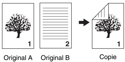 SHARP 6020 - COPIE RECTO VERSO à l'aide du plateau d'alimentation auxiliaire - 1