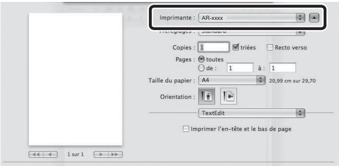 SHARP 6020 - Impression de BASE - 1