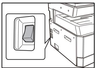 SHARP 6020 - Mise sous tension - 1