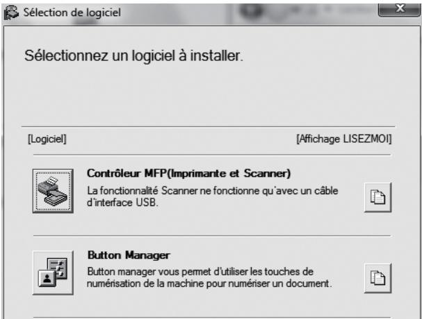 SHARP 6020 - Vous reviendrez alors à la fenêtre de l'étape 8. - 1
