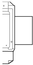 SHARP 6020 - Instructions d'insertion du papier dans le plateau d'alimentation auxiliaire - 1