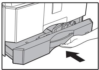 SHARP 6020 - Fermez le magasin papier supérieur. - 1