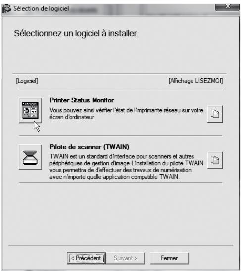 SHARP 6020 - Cliquez sur le bouton "fermer" dans la fenêtre de l'étape 1. - 3
