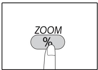 SHARP 6020 - Selection separee des TAUX de reproduction vertical et horizontal - 4