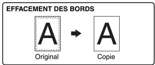 SHARP 6020 - Copie effacement des bords - 1