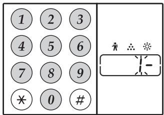 SHARP 6020 - Entre le numéro de programme à l'aide des touches numériques. - 1