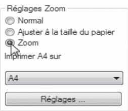 SHARP AR 6020 - Agrandissement/reduction de l'image d'impression (zoom) - 3