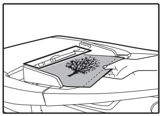 SHARP AR 6020 - Placez l'original/les originaux. - 2