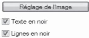 SHARP AR 6020 - Impression du TEXTE et des LIGNES PALES en NOIR - 2