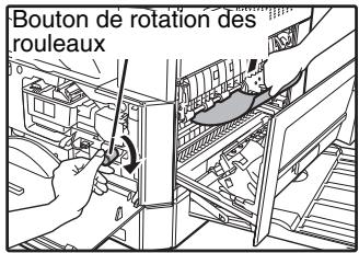 SHARP AR 6020 - Fermez le capot avant et le capot latéral. - 2