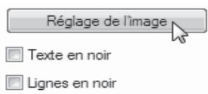 SHARP AR 6020 - Reglage de la luminosite et du contraste de l'image (réglage de l'image) - 1