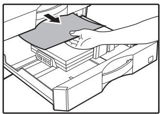 SHARP AR 6020 - Retirez le papier bloqué. - 2