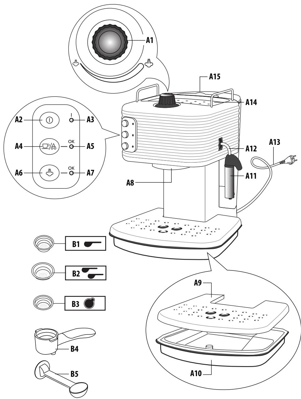 DELONGHI SCULTURA ECZ 351.BG BRONZE - 6