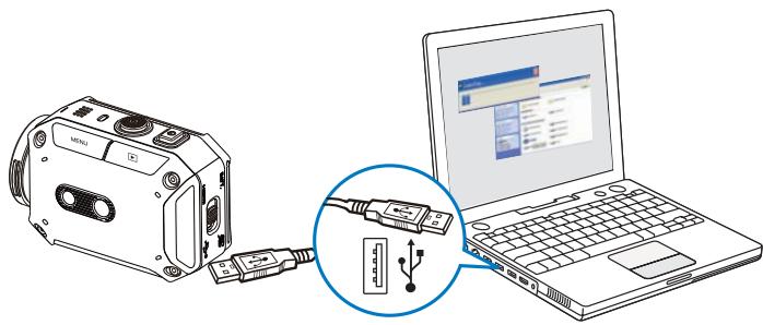 JVC GC-XA1 - Partagez hotspot avec le caméscope (depuis le portable) - 4