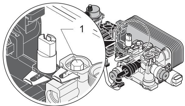 SAUNIER DUVAL ISOTWIN F24E V 25 KW - Réglage du début du circuit chauffage - 1