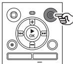OLYMPUS WS 806 - Appuyez sur la touche REC (●) pendant l'enregistrement. - 1