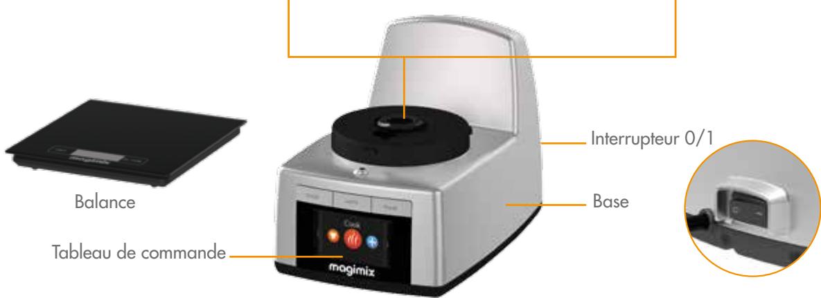 MAGIMIX 18904 COOK EXPERT - Cuve transparente et accessoires - 4