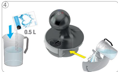 KRUPS DROP YY2501FD - DÉTARTRAGE TOUS LES 3-4 MOIS AU MOINS - 4