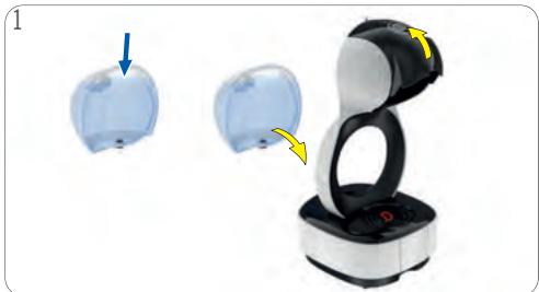 KRUPS LUMIO YY3042FD - Première mise en service - 1