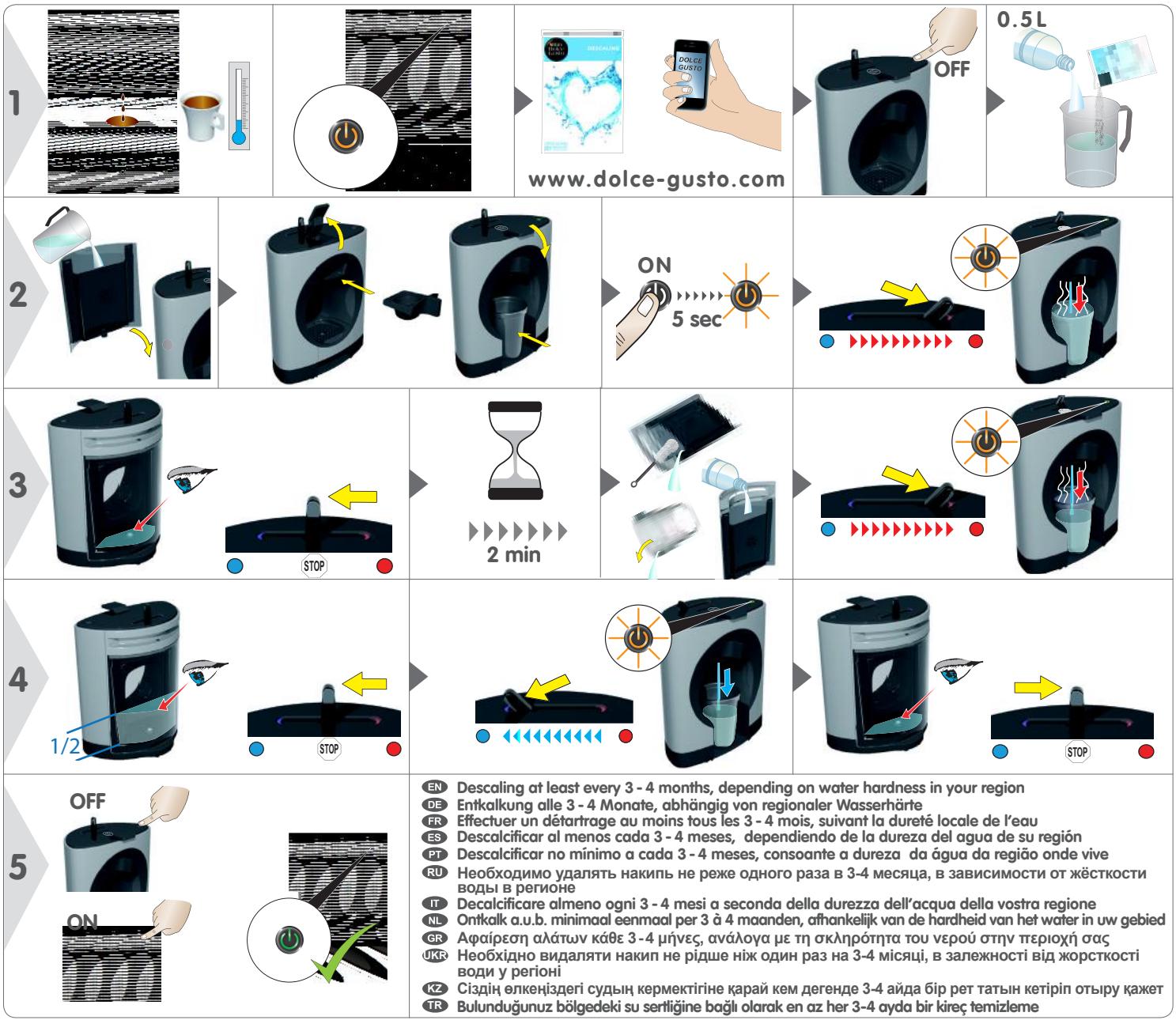 KRUPS NESCAFE DOLCE GUSTO OBLO - QUICK START - 12