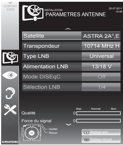 GRUNDIG 22VLE5520BG - Installation avancée - 1