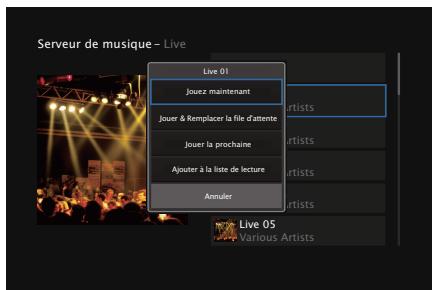 DENON AVRX4300 - Lecture de fichiers stockés sur un ordinateur ou un stockage NAS - 3