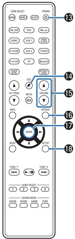 DENON AVRX3300W - Touche SLEEP - 1