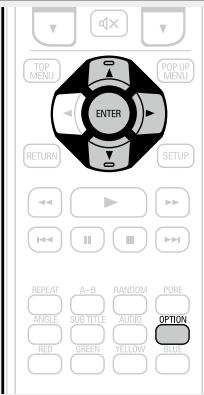 DENON DBT-3313UD - Réglage OPTION - 2