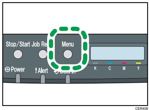RICOH SP C250DN - Impression de la page de configuration - 1